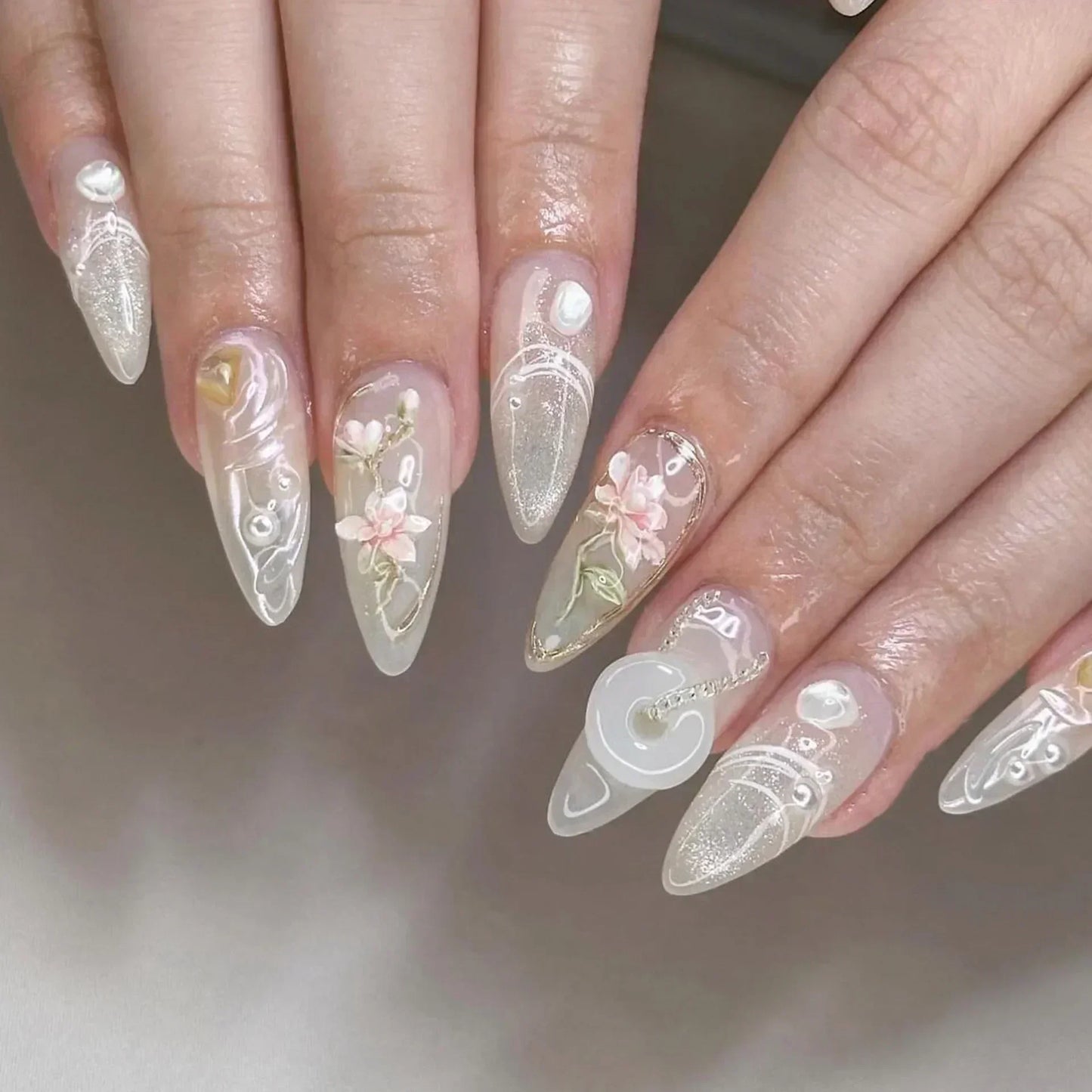Butterfly Ballet Nails