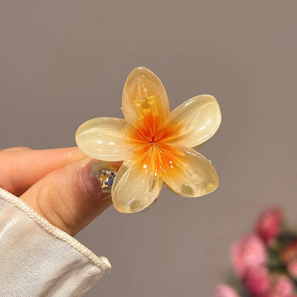 Hawaiian Mini Flower Hair Clips