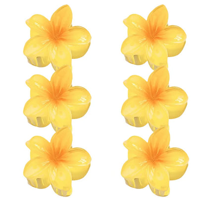Hawaiian Mini Flower Hair Clips