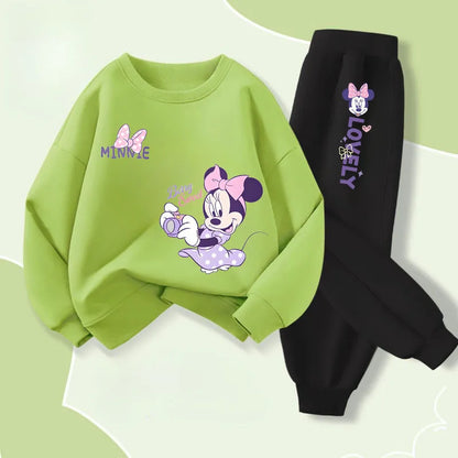 4-6 years kids MinnieCharm Tracksuit Set