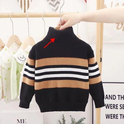 2-6years kids  StripeCharm Knit Sweater
