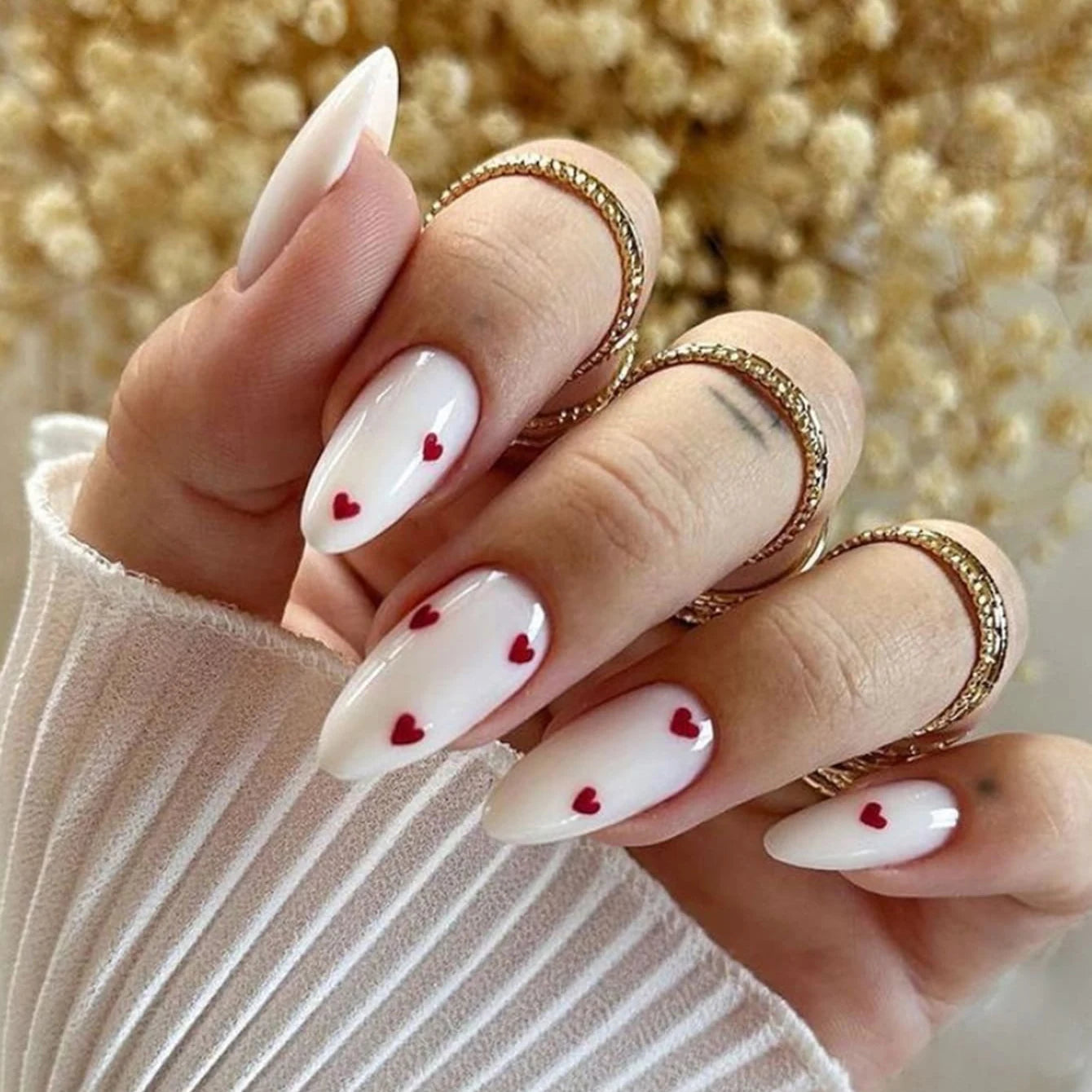 Lover’s Whisper Almond Nails
