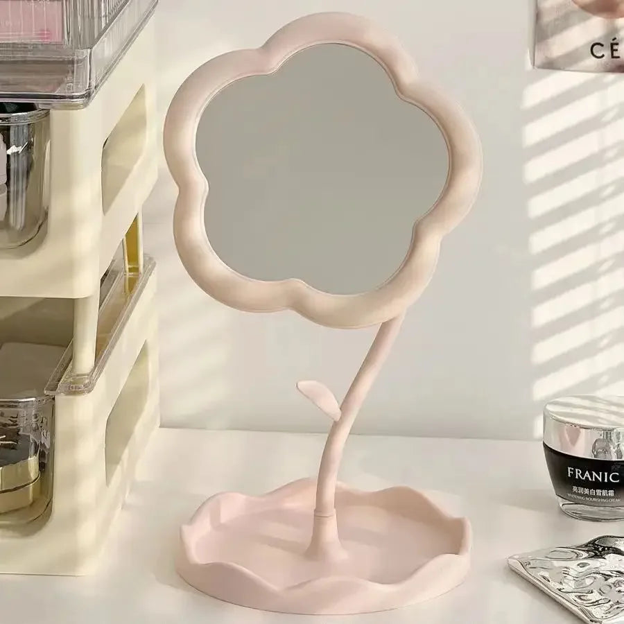 Flower Desktop Mirror