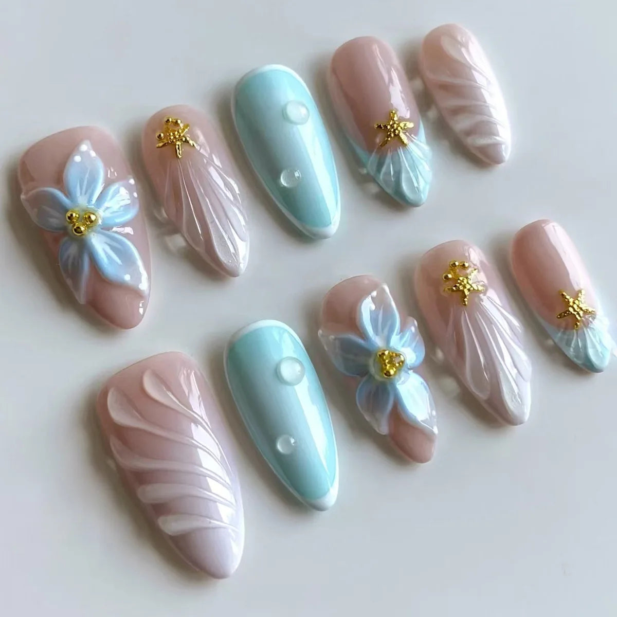 Butterfly Ballet Nails