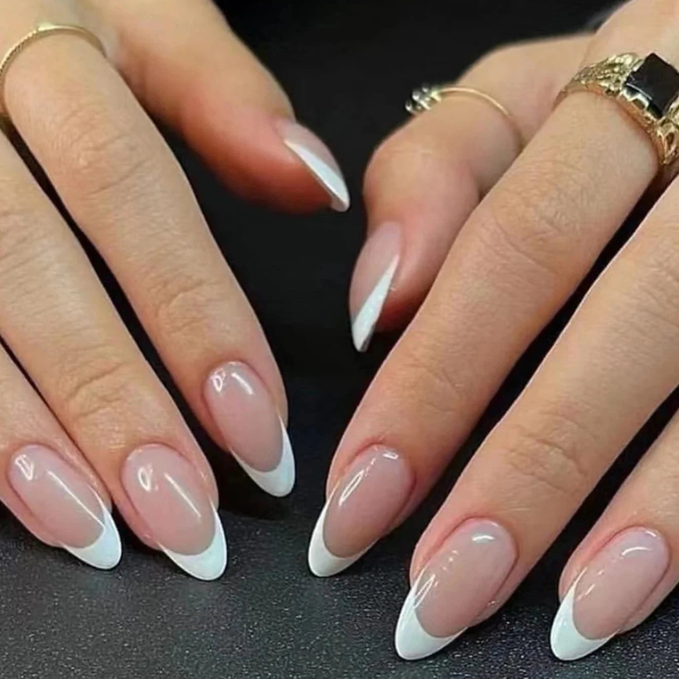 Lover’s Whisper Almond Nails