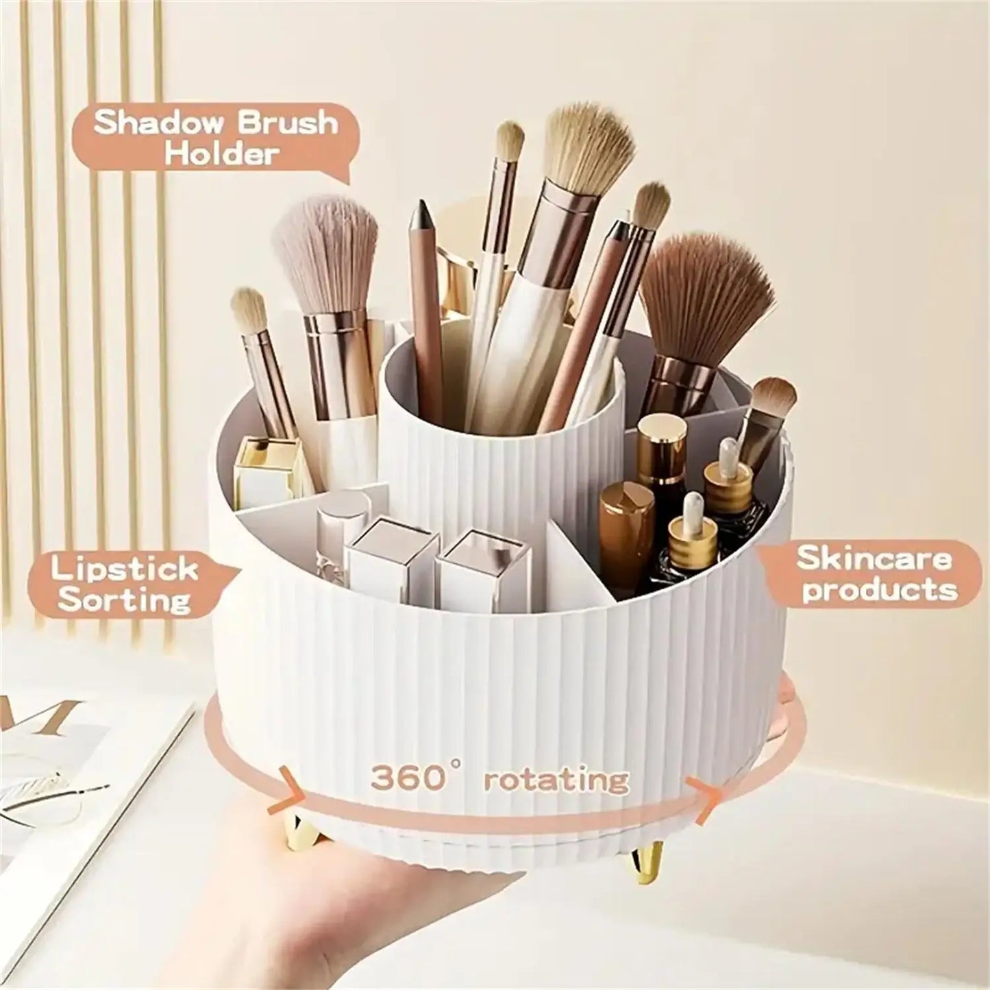 SpinEase Makeup Organizer