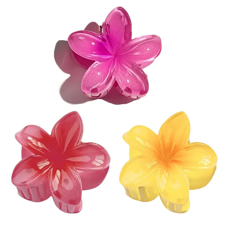Hawaiian Mini Flower Hair Clips