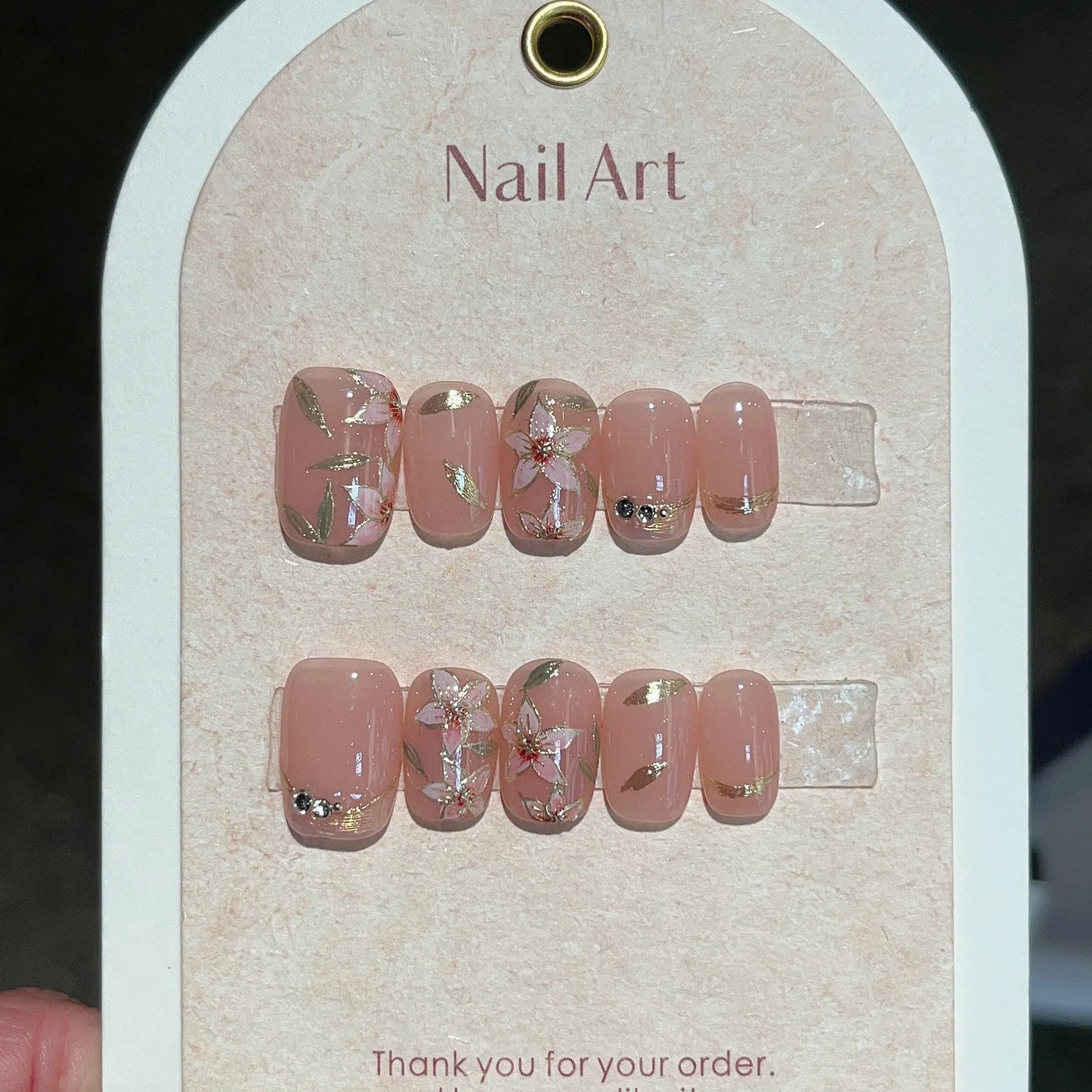 Bloom Ballet Cat-Eye Nails